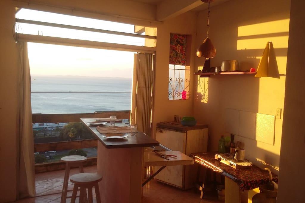 Apartamento Santo Antonio Vista Da Bahia Salvador Quarto foto